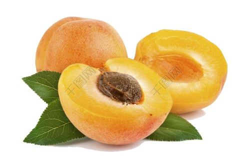 新鲜水果黄桃png元素